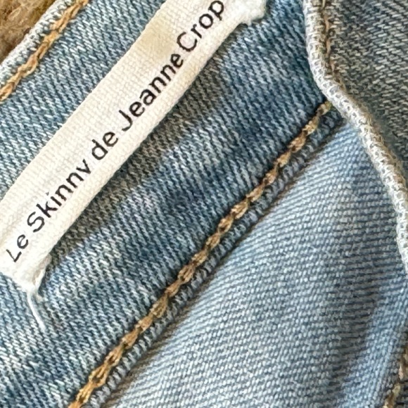 Frame Le Skinny de Jeanne Crop - Picture 6 of 13